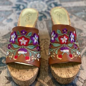 Carlos By Carlos Santana wedge sandal